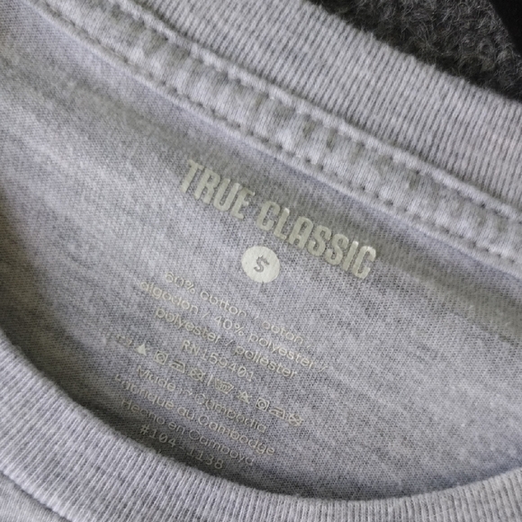 Classic Light Gray Men's T-Shirt - Picture 3 of 9